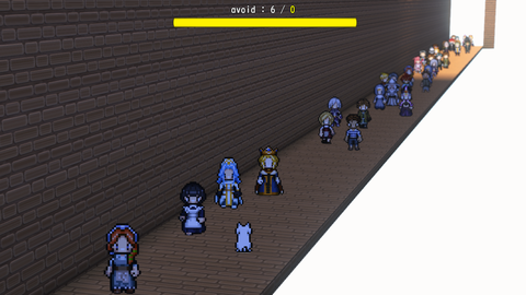 crowded road