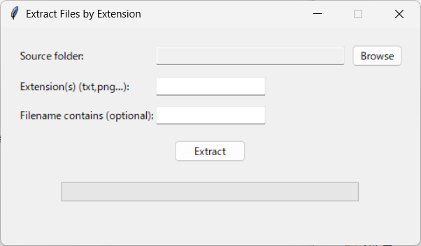 File Extraction Tool